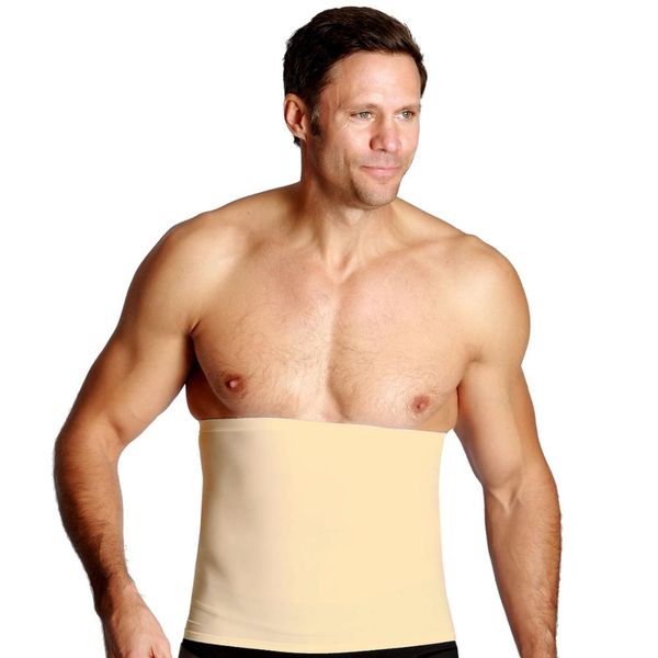 

men waist trainer running vest shaper waist tummy belly band slimming body modeling support fitness sport protective, Black;gray