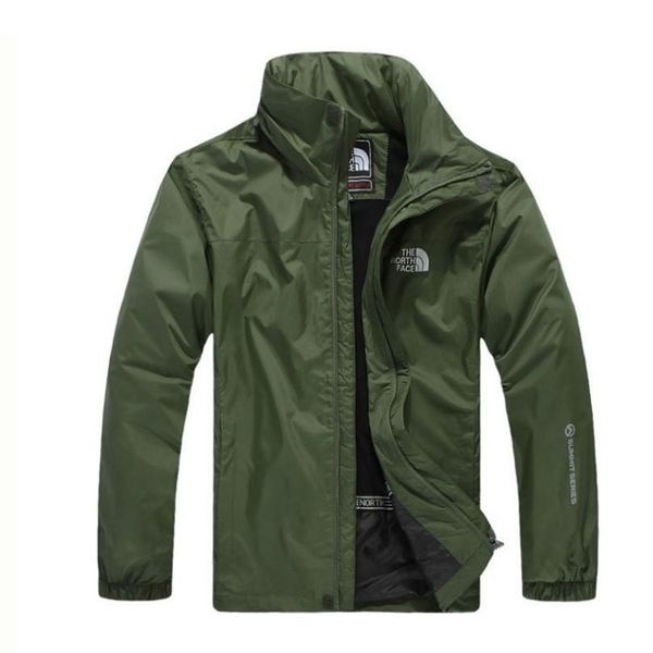 

brand face north men's outdoor jacket for men autumn men's windbreaker coats zipper men fashion hooded jackets clothes m-5xl, Black;brown