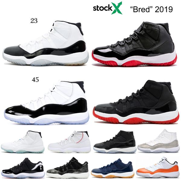 

bred 11 mens stock x basketball shoes 11s concord space jam cap and gown georgetown men platinum tint women sports sneakers