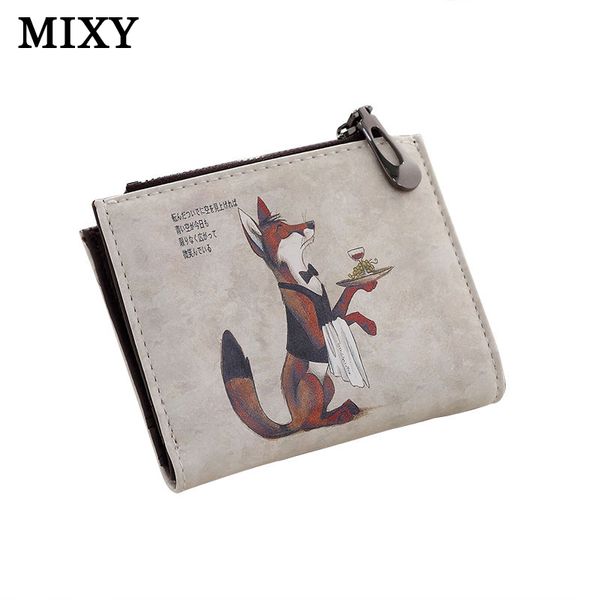 

wallet fashion women wallets animal pattern female clutch coin purse pocket card holder leather small wallet luxury short women, Red;black