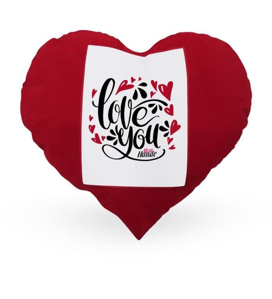 

personalized custom i love you red heart pillow case-4