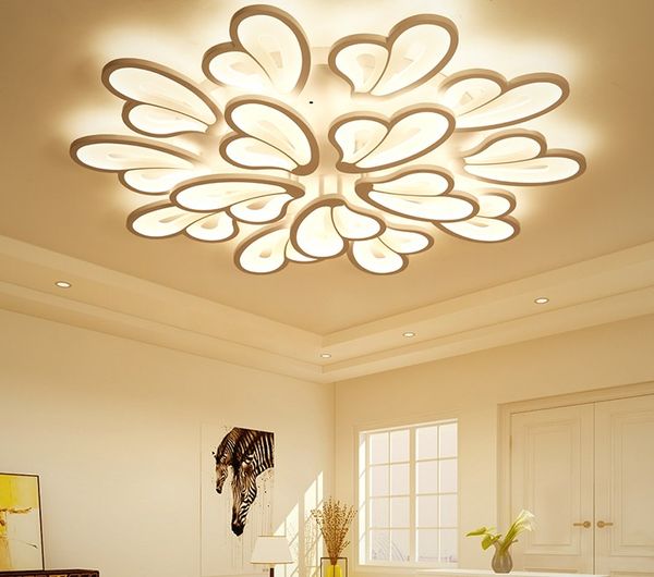 Yakeli Living Room Led Roof Lighting Post Modern Simple Art