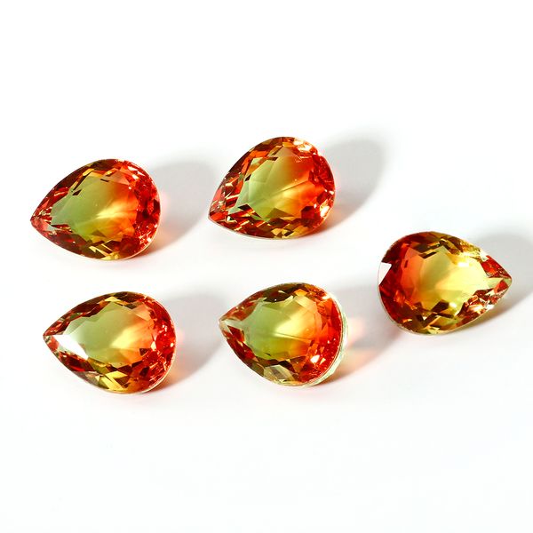 

5 шт. 7x9 мм свободные драгоценные камни 2.5-3.5 ct натуральный турмалин камни топ марка украшения камень ювелирных изделий аксессуары оптом, Black