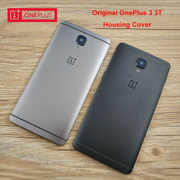 

Оригинальная задняя крышка батарейного отсека ONEPLUS 3 3T, алюминиевый сменный корпу