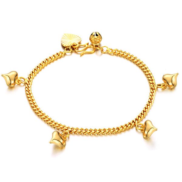 

2019 new women jewelry love bells ladies bracelet for women to send gifts for girlfriend, Black