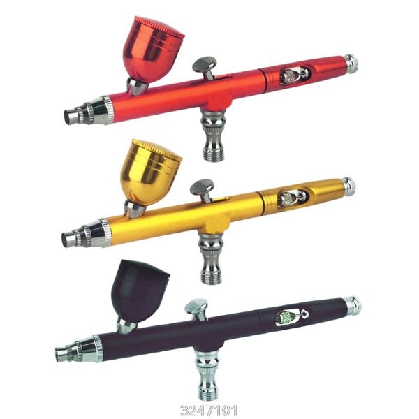 

dual action gravity 0.3mm nozzle spray airbrush cake decorating nail art paint