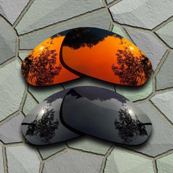 

grey black&red orange sunglasses polarized replacement lenses for juliet