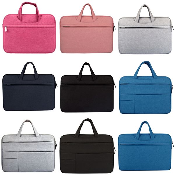 

14 15 inch briefcase handbag computer lapbags for huawei dell acer macbook xiaomi office portable bag #998