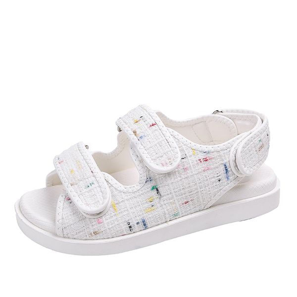 

women sandals word strip flat bottom shoes 2020 new summer thick sole platform shoes casual outdoor roman beach sandals, Black