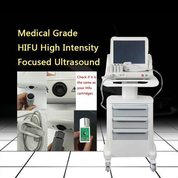 

spa portable hifu high intensity focused ultrasound hifu face body lift hifu wrinkle removal beauty machine skin tightening 5 cartridge