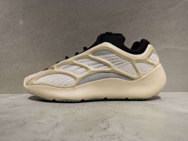 

new 700 v3 kanye west men luxury casual shoes azael alvah white skeleton black glow in the dark women sports sneakers cs03