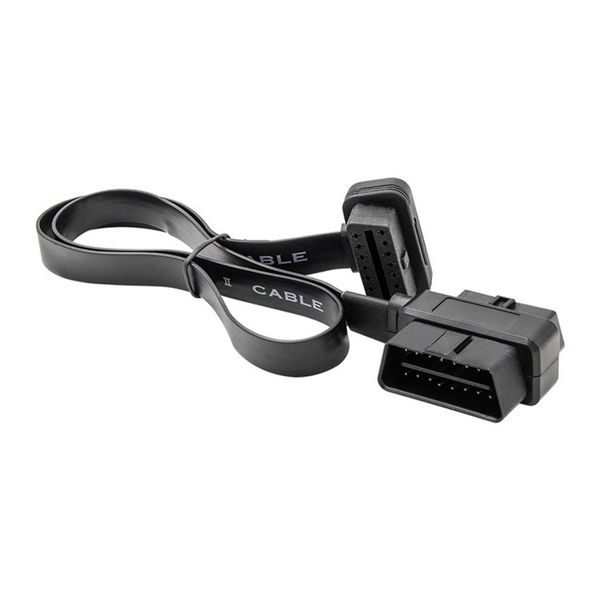 

obd2 extension cable 2 in 1 70cm 16pin female to male/female extension connector #smt0419