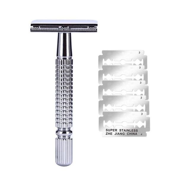 

safety double edge razor for men straight razor men's shaving face razor blades shaving machine