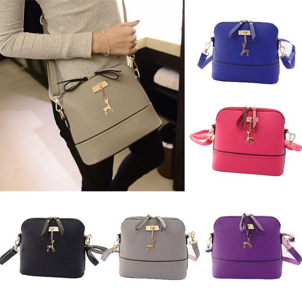 

new women messenger bags vintage small shell leather handbag casual bag handbag women bags handbags famous brands #yy