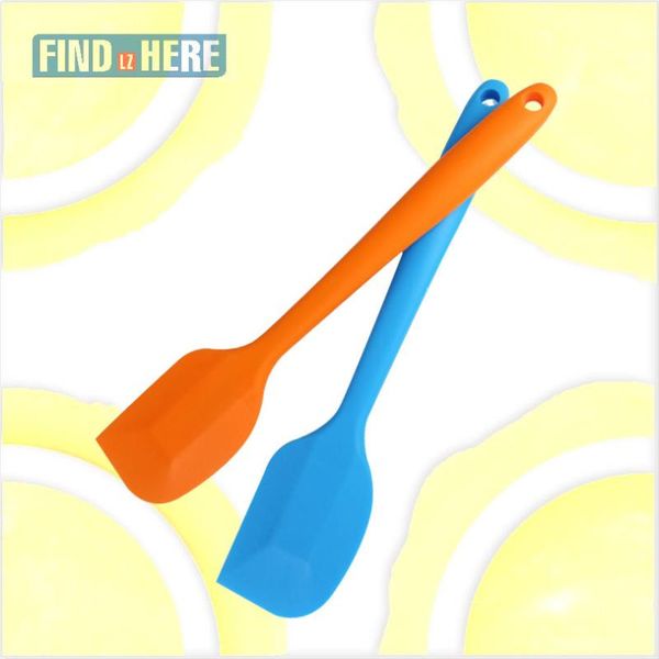 

silicone spatula butter stirring cake scraper brush non-stick & heat resistant utensils for cooking kitchen cake spatula *nf