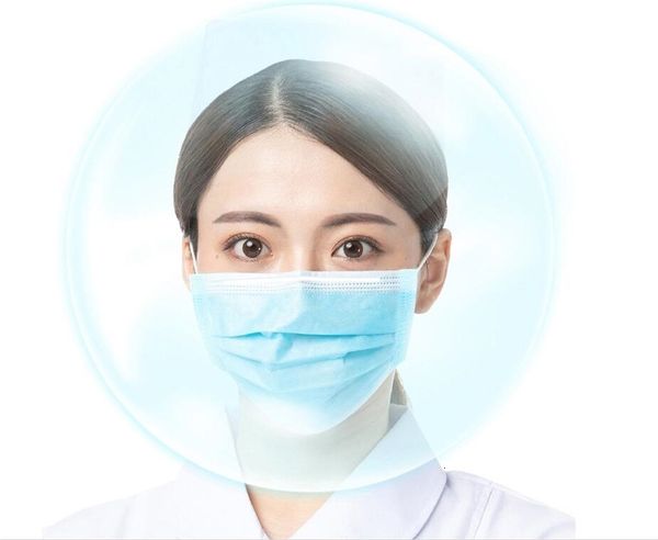 

взрослый маска с клапаном для лица рот защиты ушной маски загрязнения пыли facefasafety монтер маска