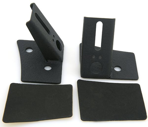 

for jeep jk a-pillar windshield hinge mount brackets for mounting auxiliary off-road led, hid, or halogen fog and work lights
