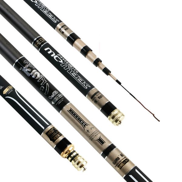 

high carbontaiwan fishing rod carp fishing pole28 tonalty pesca super light ultra hard hand sticks 3.6m-7.2m olta tackle