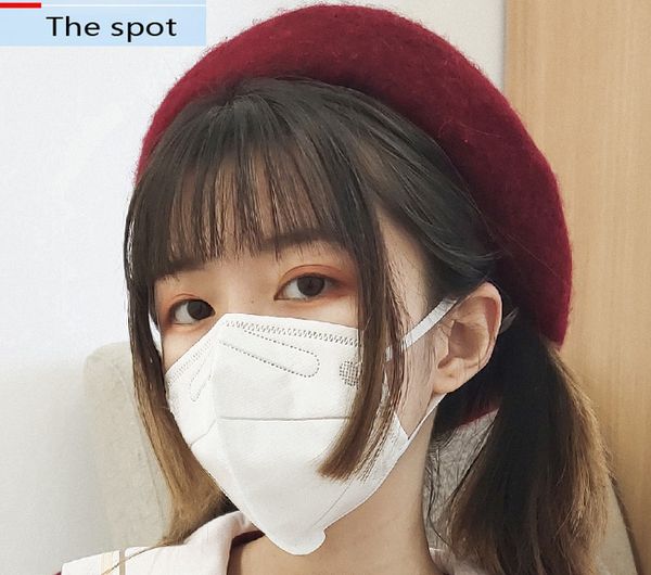 

dhl in stock medical n95 mask with respirator valve ffp2 mask anti dustprotective dustproof pm2.5 protective mask