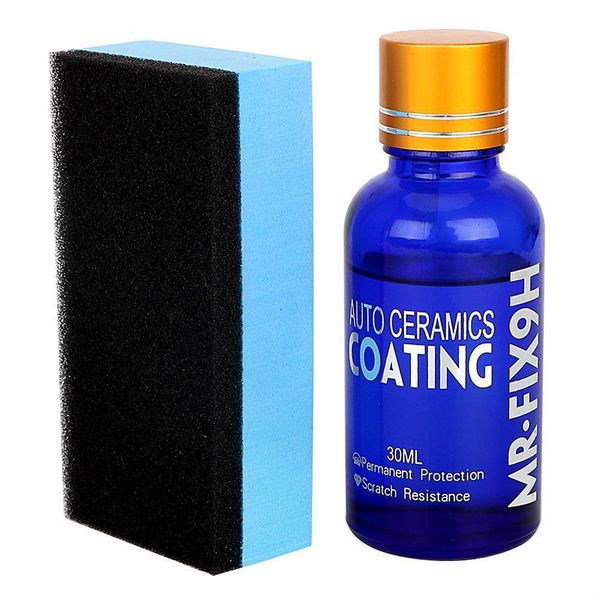 

1 set 9h nano ceramic car glass coating liquid hydrophobic anti scratch automobile maintenance paint care