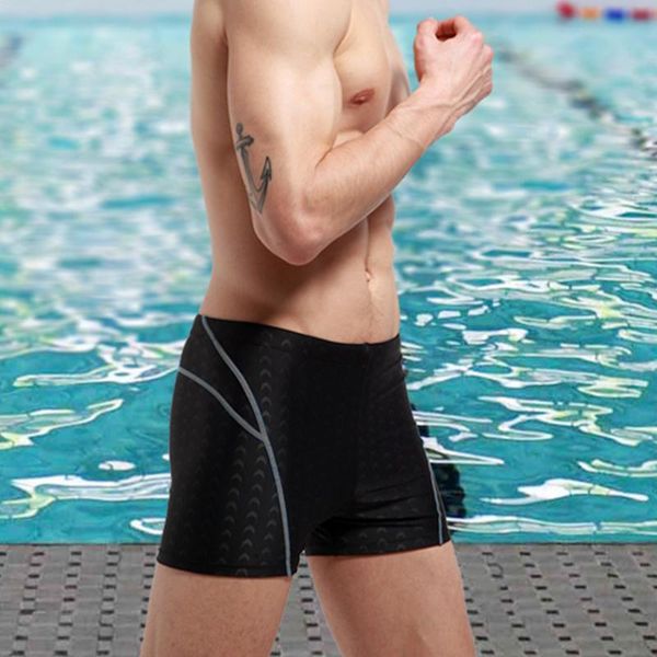 

men swim trunk waterproof swimsuit quick dry swim pants for beach swimming bathing swimwear trunks for men male suit wear