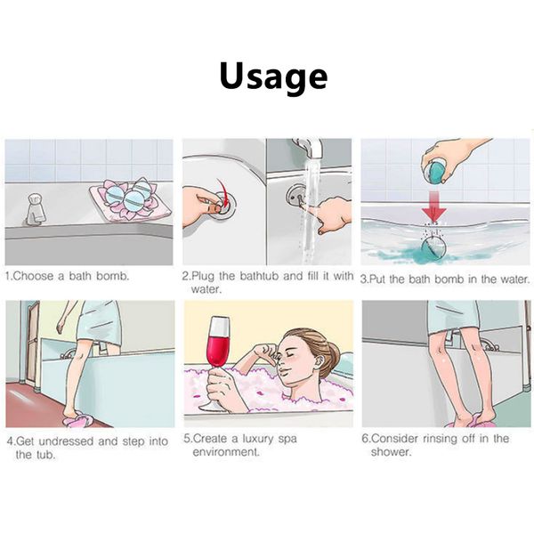 

1pc соль для ванн отбелить лаванда роза органические природные ванны бал bubble bath exfoliator бомбы болл тела эфирное масло зеленого чая