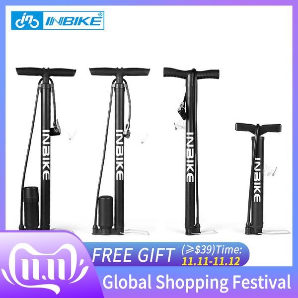 

inbike multifunction bike pump bicycle tire portable inflator air pump mountain road bike mtb cycling air press frame accessorie