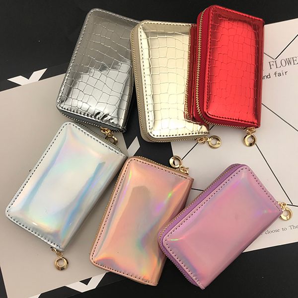 

bello tutti original designer purse pu leather women wallets fashion cards holders slim coin pocket purse money bag, Red;black