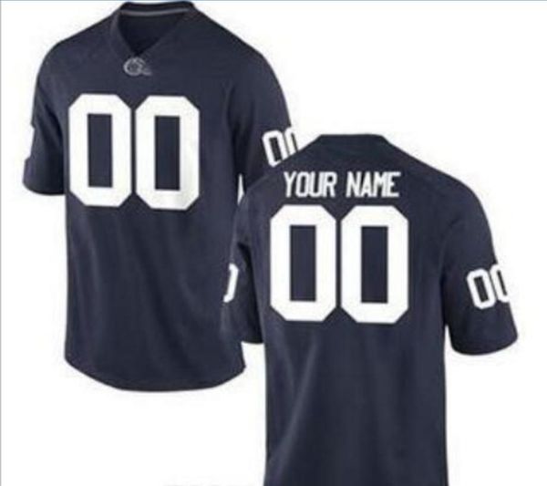 

custom mens,youth,women,toddler,penn state nittany lionss personalized any name and number any size stitched college jersey, Black