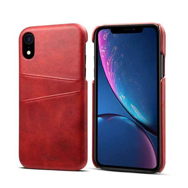 

for iphone xs max xr x 8 6s plus 11 pro max leather wallet case card slot pocket protective case shockproof back cover