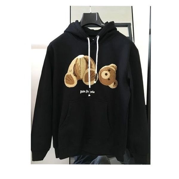 

оен и зима 2019 ип-оп decap медвед  капоном мђжин и женин же паѬа пл баѬа, Black