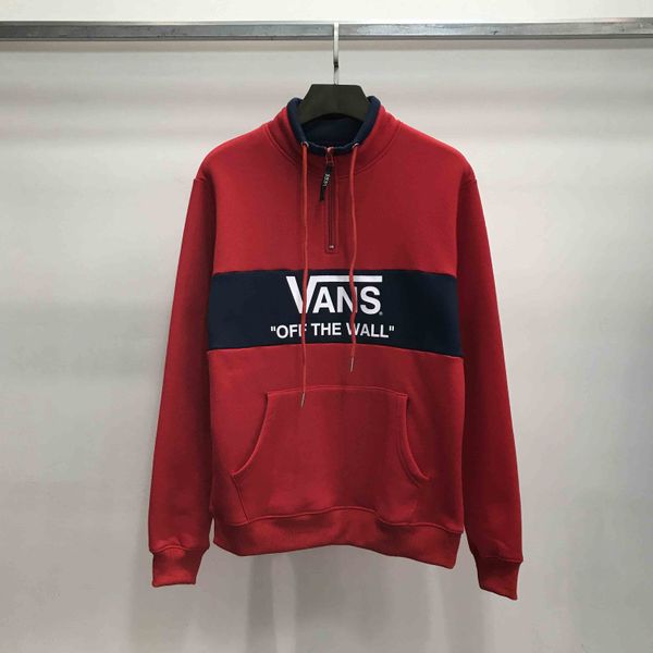 

designer men sweater arrival luxury brand casua 20/vans sweater selling loose comfortable classic fashion couple wild selling hoodie, White;black