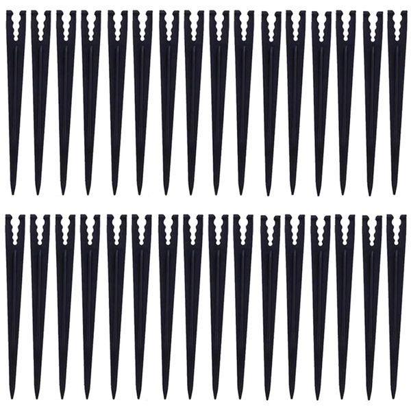 

200 pcs plastic irrigation drip irrigation support pile for 1/4 inch tubing hose 4/7 or 3/5
