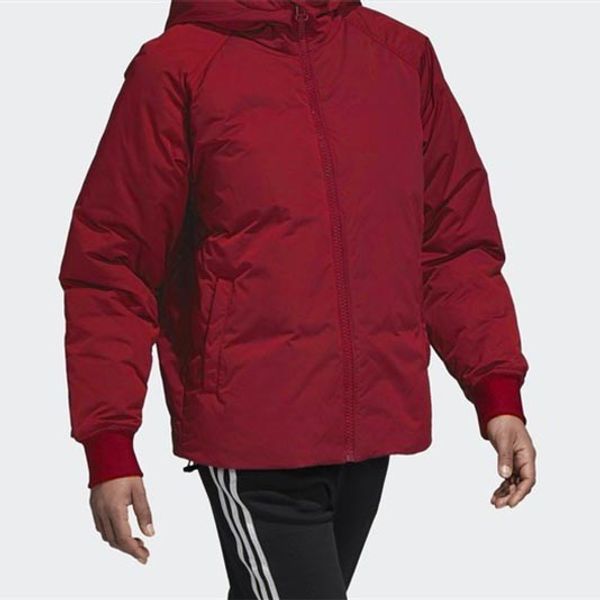 

women designer down coat brand letter printed active style down parkas men women couple solid color thick winter down coat ad1das.y16, Black