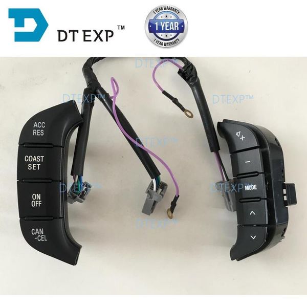 

v77 v87 v93 v97 steering wheel switch audio radio control for mitsubishi pajero 2007-2019 84250 v95 v98 with wires