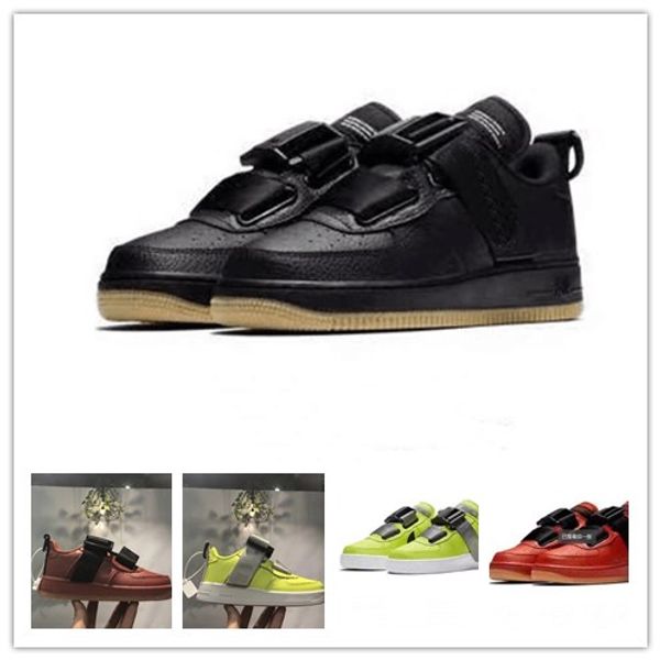 

volt 2.0 1s skate boarding force low sport sneakers kids fashion trainers white black fluorescent leisure sports shoes
