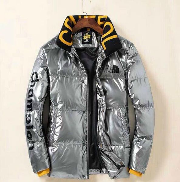 

новое прибытие face north открытый куртки мужские пуховики 2020 зимние пальто для мужчин ветровка с letters зимняя куртка -4xl опционно, Black