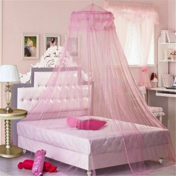 

mosquito net princess bed canopy bedding decor sweet style round dome