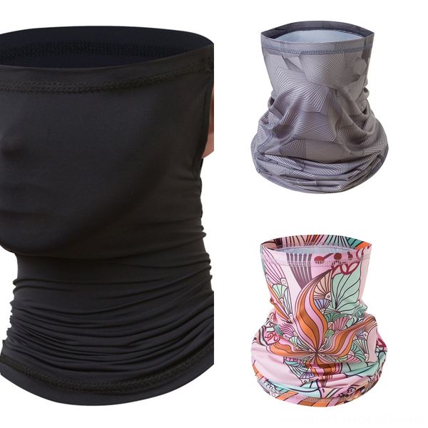 

slvf3 face halfmasks scarf nose er cycling bandanas scarf designer trump headband sports face scarves washable protective head mask, Black