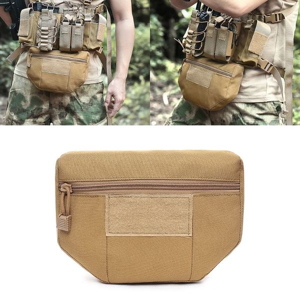 

outdoor camping waist pack life bag portable combat army hunting pouch a2uf