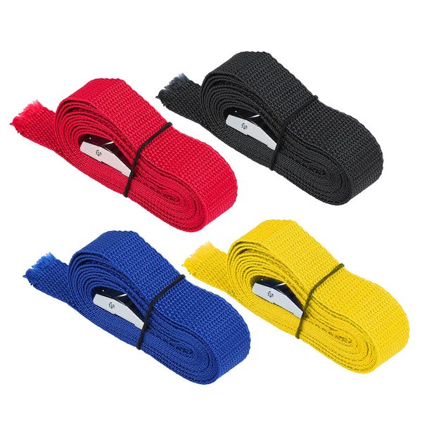 

2.5m car fixed strap tie luggage belt tension rope with buckle 4 color