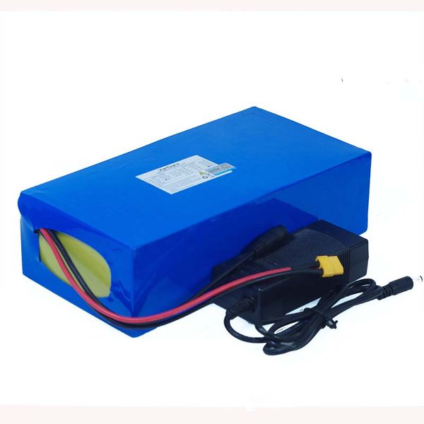 

rechargeable 52v 18650 battery pack 52 volt lithium pack for 500w-1500w motor with charger ing