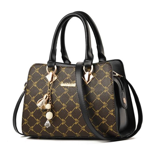 

luxury leather women shoulder bag fashion office worker handbag large capacity soild female totes four seasons universal