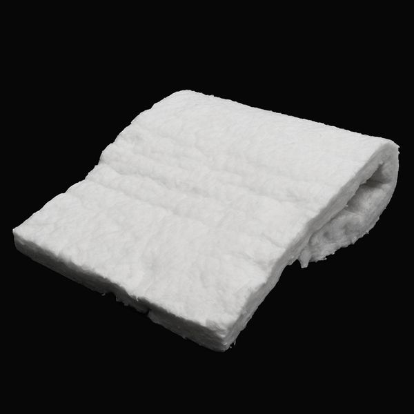 

24 "x12" x1" aluminum silicate high temperature insulation ceramic fiber blanket fabric industry diy material ceramic fiber, Black;white