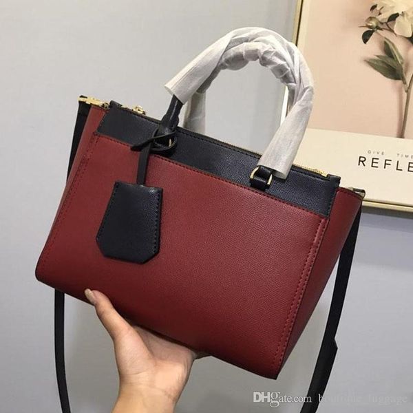 

quality women tote bags fashion leather handbags shoulder bags business lapbag female office handle bags designer bag