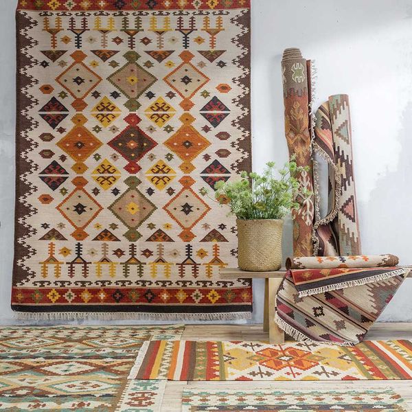 

индия kilim nation чужбине bomi ветер геометрия северная европа современный гостиной carpet land pad гобелен