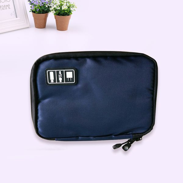 

outdoor sports travel waterproof usb cable organizer storage bag pouch