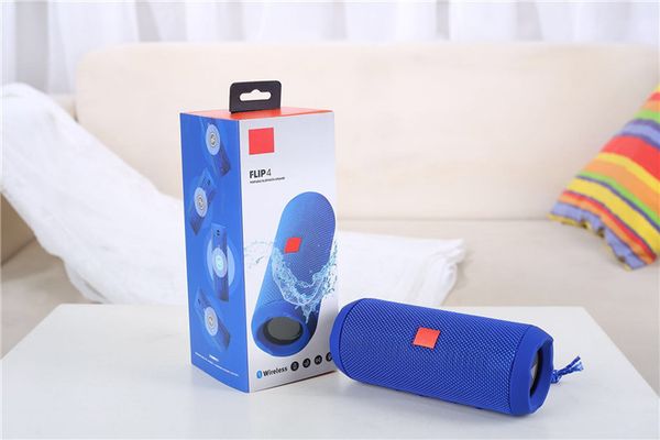 

new flip 4 portable wireless bluetooth speaker flip4 audio waterproof bluetooth speaker supports multiple