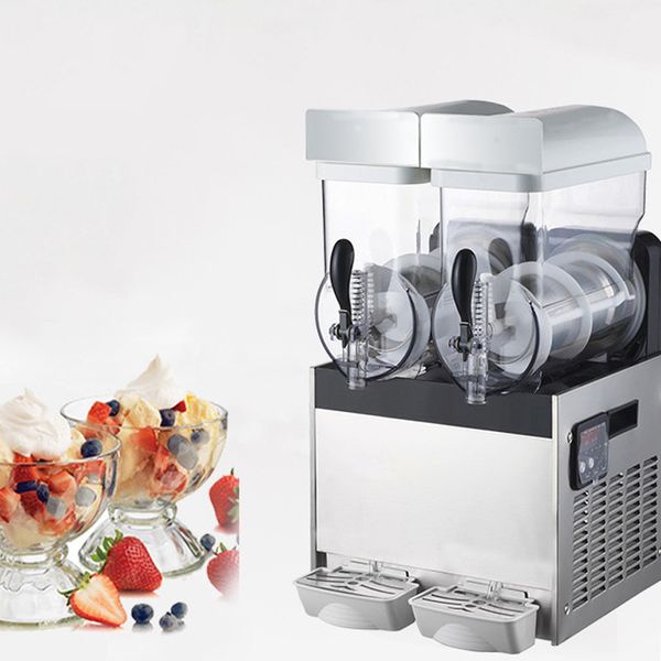 

15l * 3 коммерческий замороженный напиток ice slush machine ice smoothie maker granita slush slushie machine 3 бак 45l 220 в / 110 в