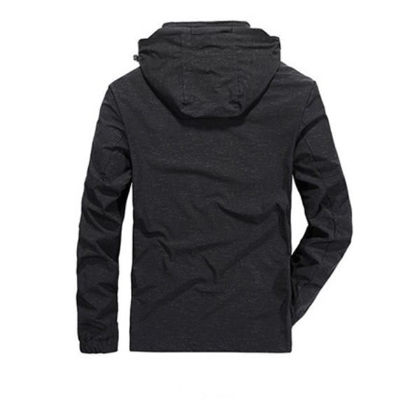 

2019 long sleeve new designer mens fashion loose windbreaker and natural colors for casual fashion with size -5xl b100112q, Black;brown